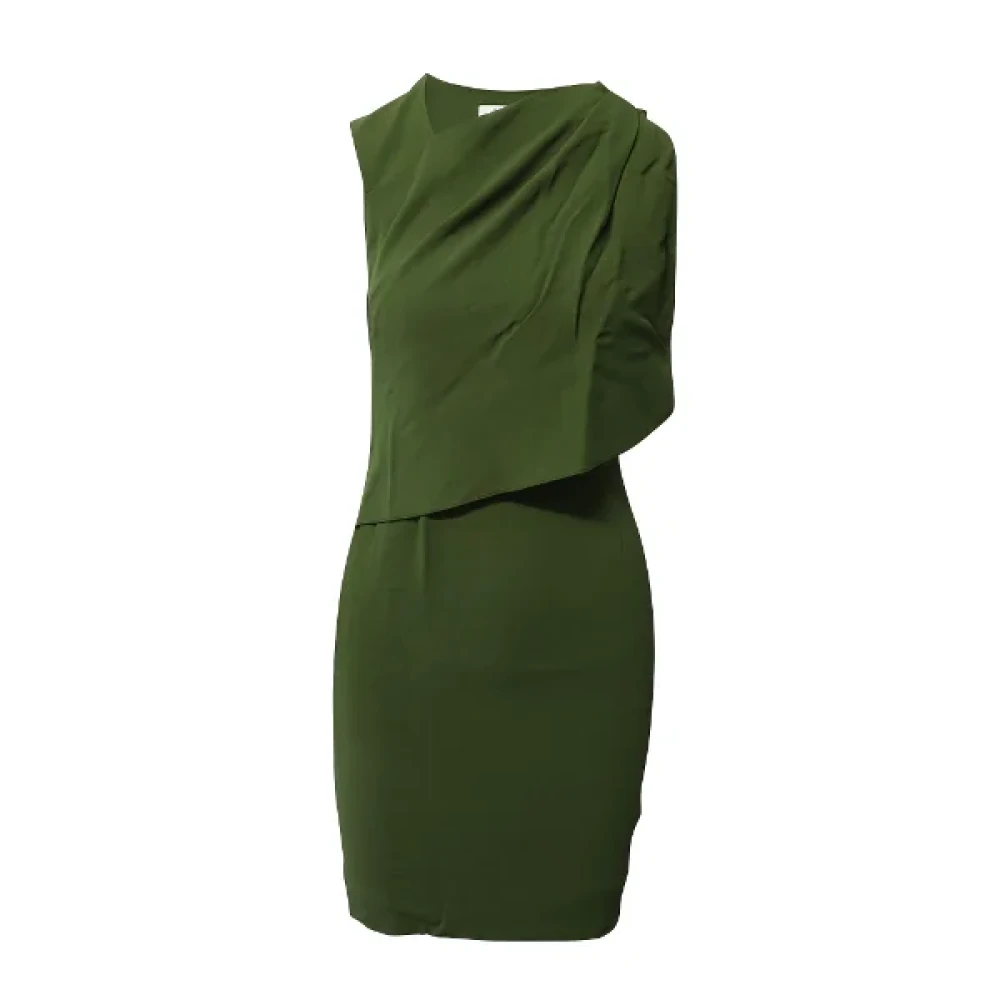 Givenchy Pre-owned Fabric dresses Green Dames