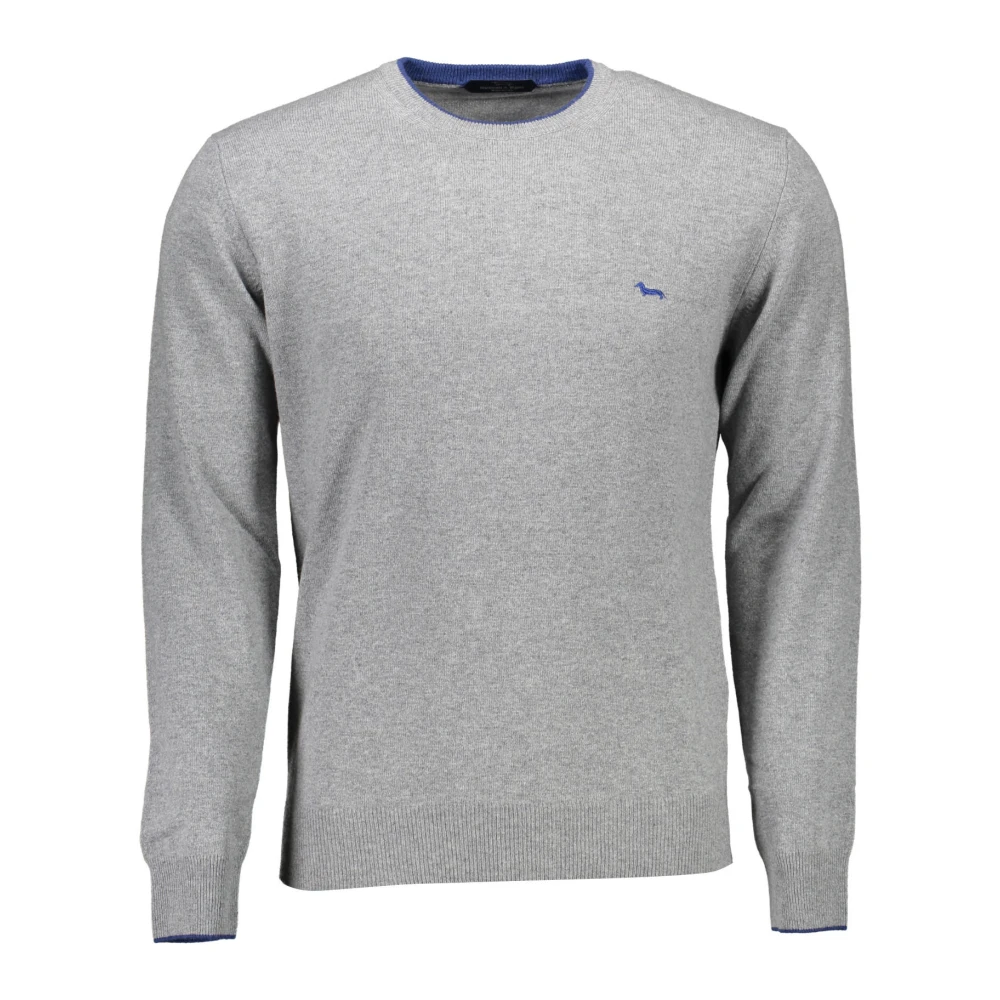 Harmont & Blaine Men's Gray Round-Neck Knitwear,, Grey Jumper 2XL