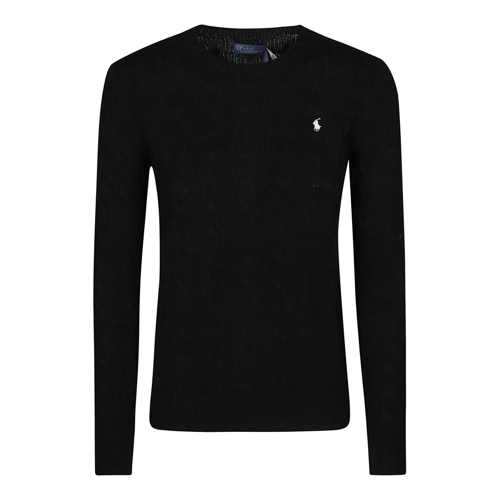 Polo Ralph Lauren Julianna Crew Neck Sweater Black Dames
