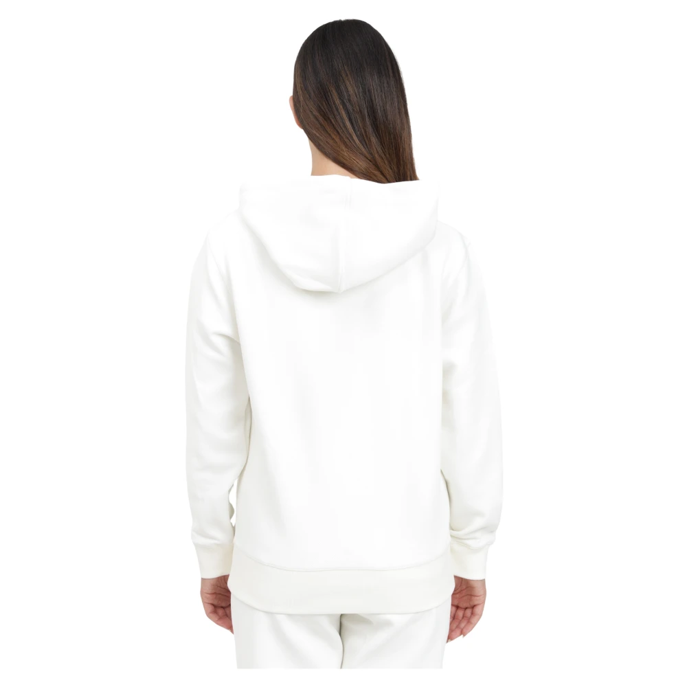 Lacoste Witte Dames Hoodie Chic Sportieve Stijl White Dames