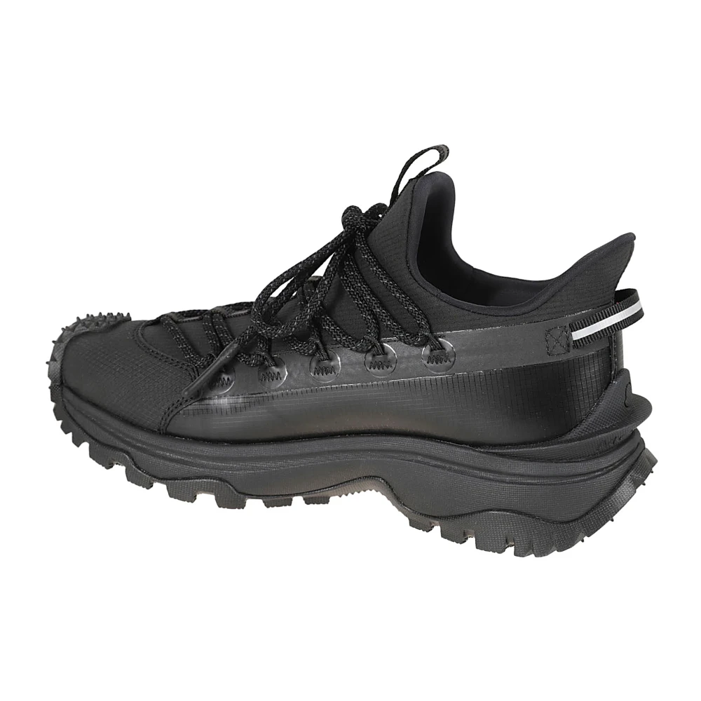 Moncler Zwarte Lage Top Sneakers Trailgrip Lite2 Black Dames