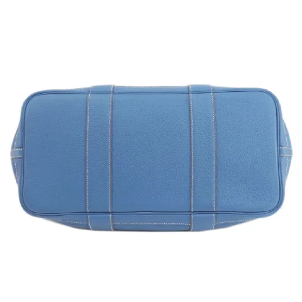 Hermès Vintage Pre-owned Fabric totes Blue Dames