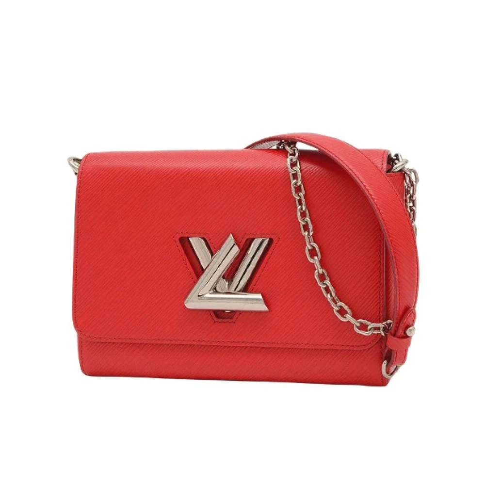 Louis Vuitton Vintage Pre-owned Leather shoulder-bags Red Dames