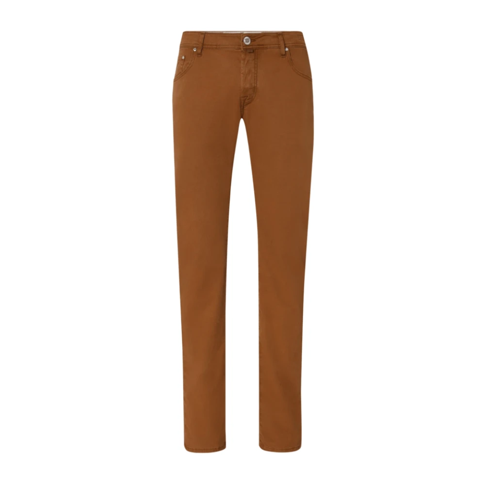 Jacob Cohën Herren Orange Bobby Trousers