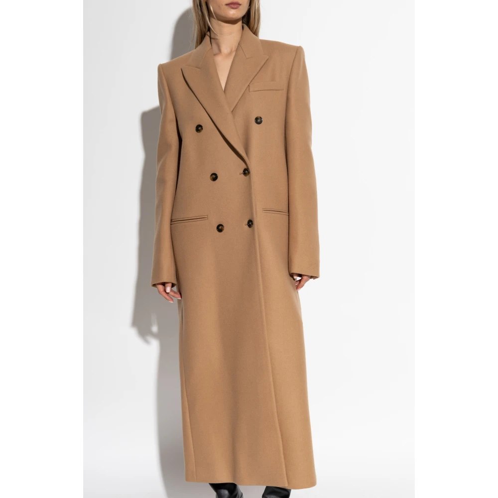 Stella Mccartney Wollen jas Beige Dames