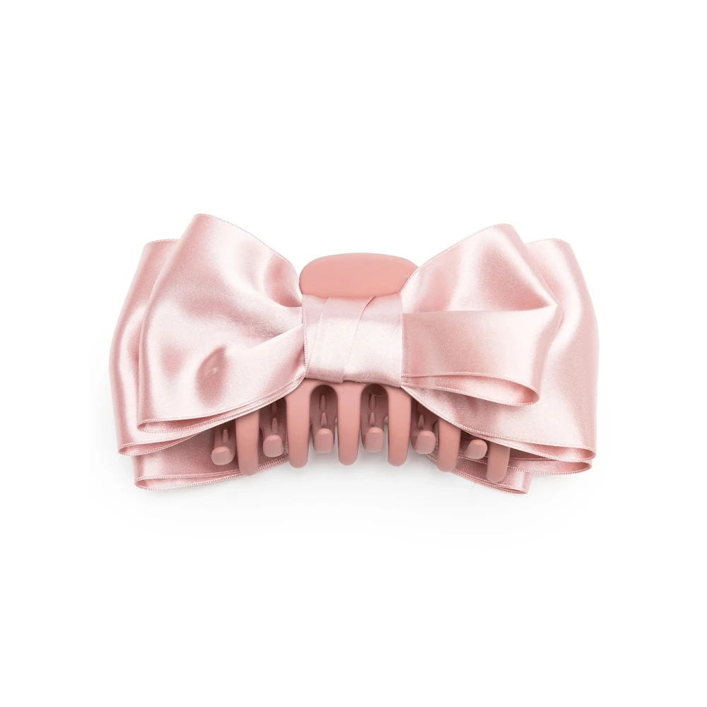 Jennifer Behr Zijden Satijnen Strik Haaraccessoire Pink Dames
