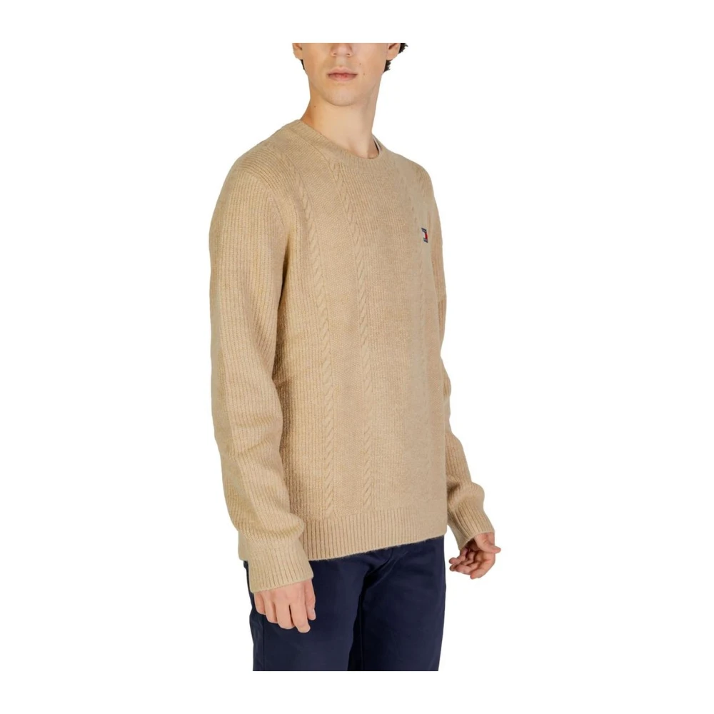 Tommy Jeans Gebreide Trui Collectie Yellow Heren