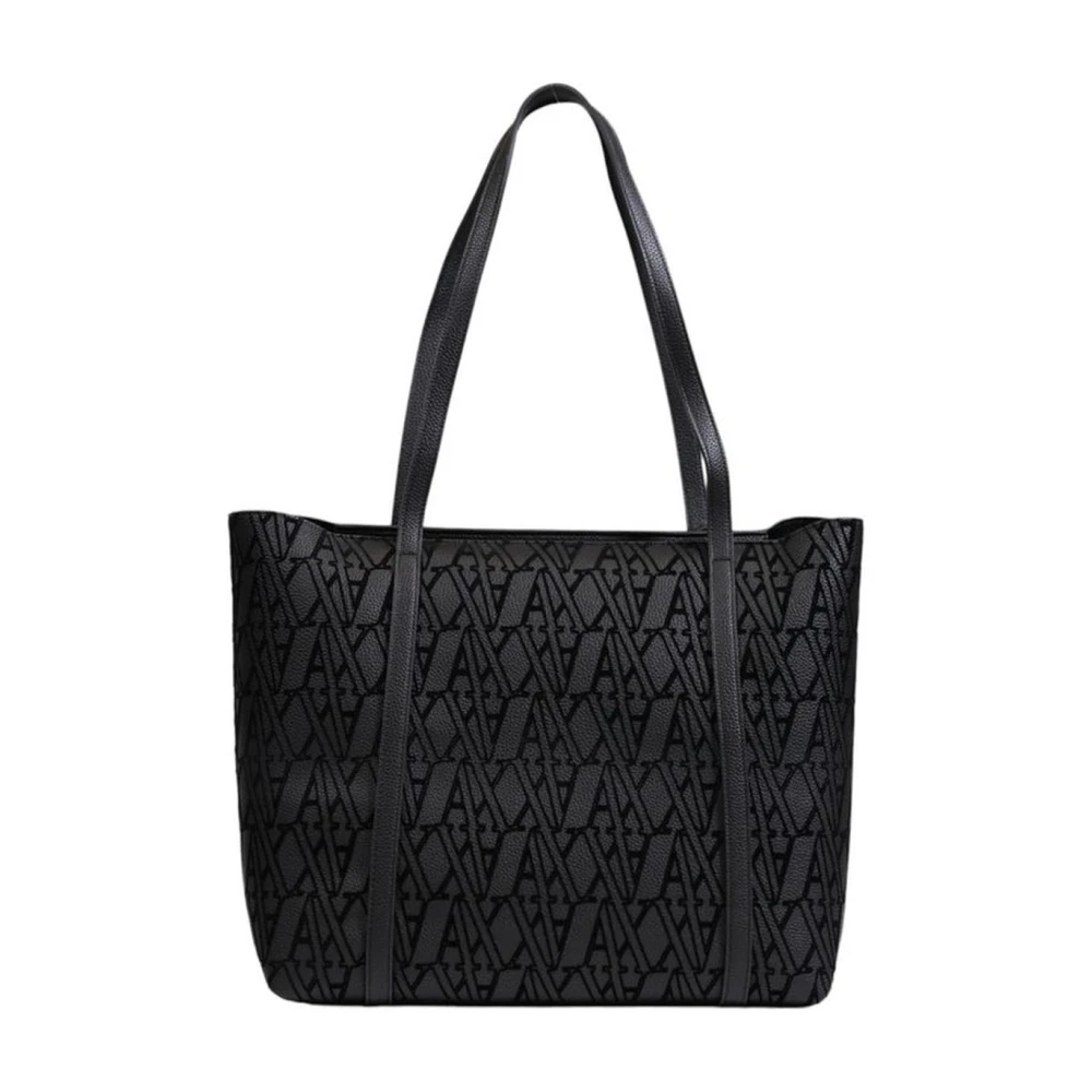 Armani Exchange Stijlvolle Zwarte Handtas Dames Collectie Black Dames