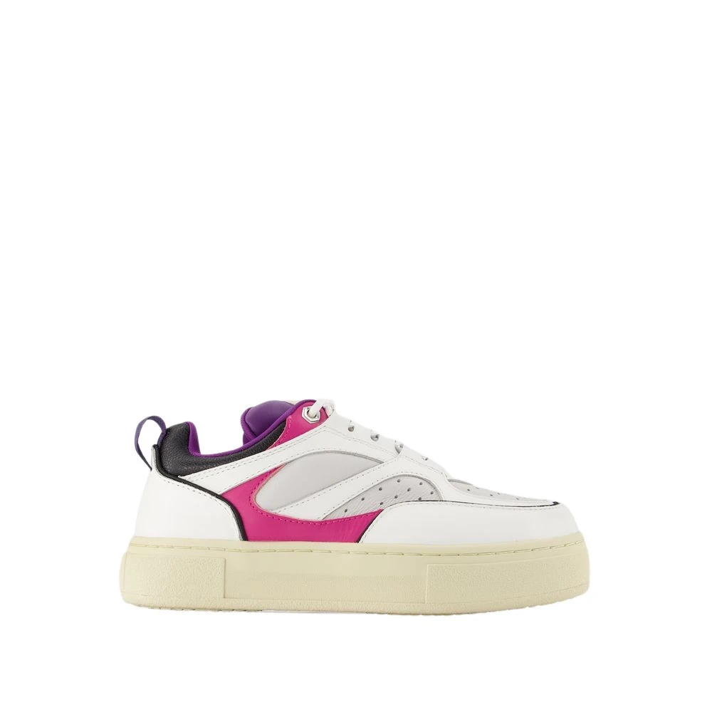 Eytys Women's White Sneakers, 3 Uk, Leather Sidney Trainers
