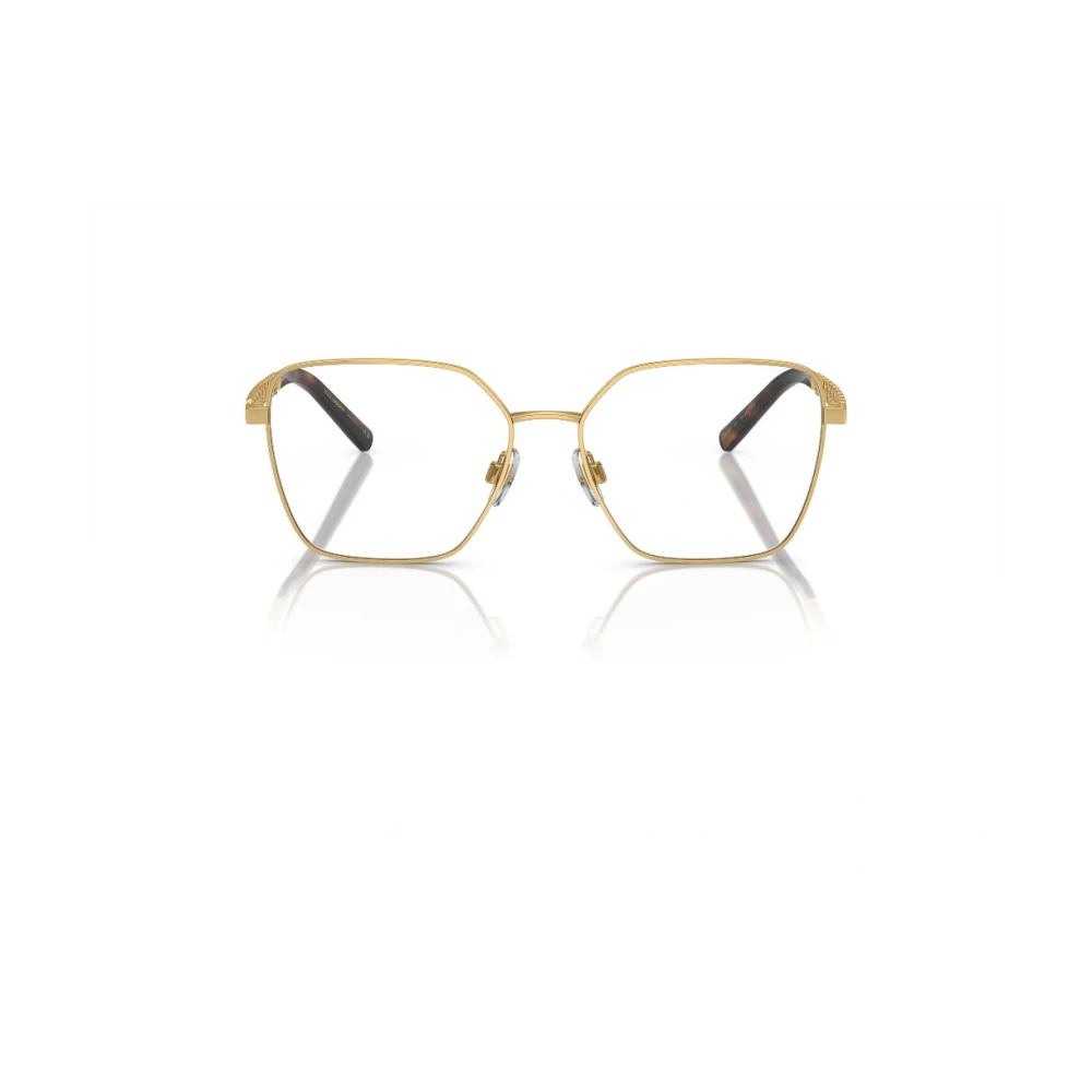 Dolce & Gabbana Elegant Metallbåge Glasögon Dg1351 Yellow, Unisex