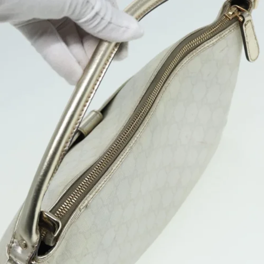 Gucci Vintage Pre-owned Canvas gucci-bags White Dames