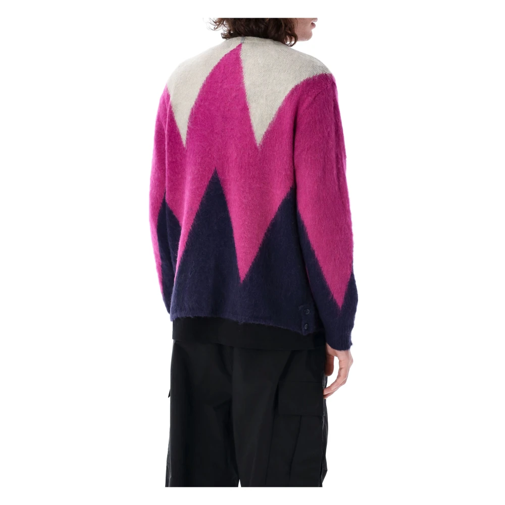 Manastash Roze Color Block Vest Aw24 Multicolor Heren
