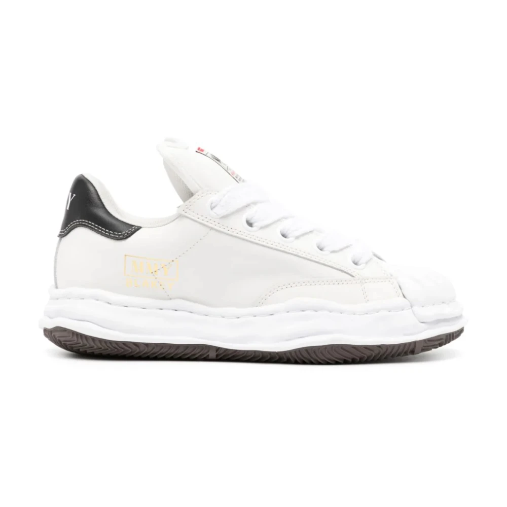 Mihara Yasuhiro Blakey Original Sole Leather Puffer Low Top Sneaker Dames Schoenen Wit