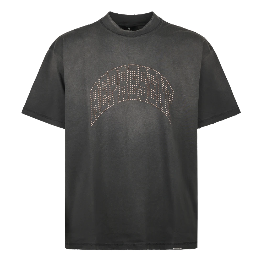 Represent Men's Black T-Shirts, L, Embellished T-Shirt