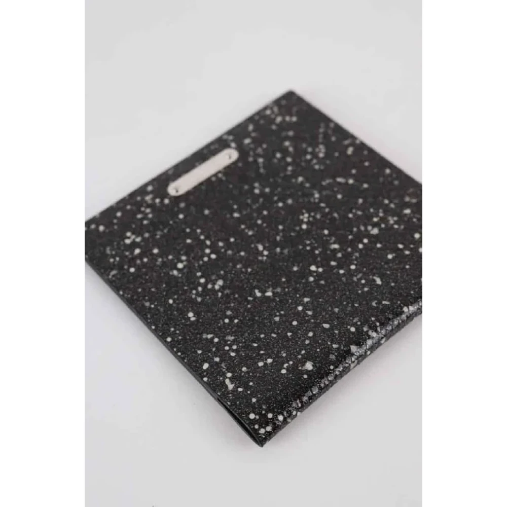 Saint Laurent Vintage Pre-owned Leather wallets Black Dames
