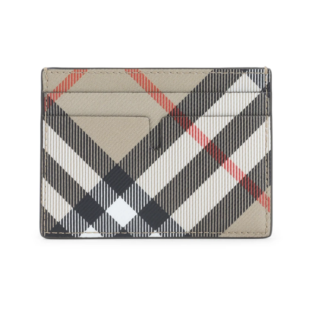 Burberry Men's Beige Wallets & Cardholders, One Size, Sandon Card Holder