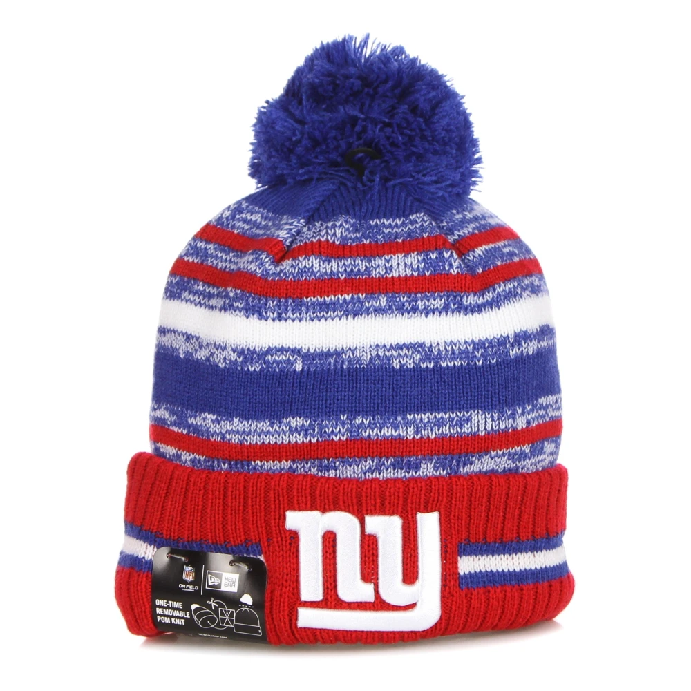 New Era Men's Nfl Sport Knit Pom Pom Hat