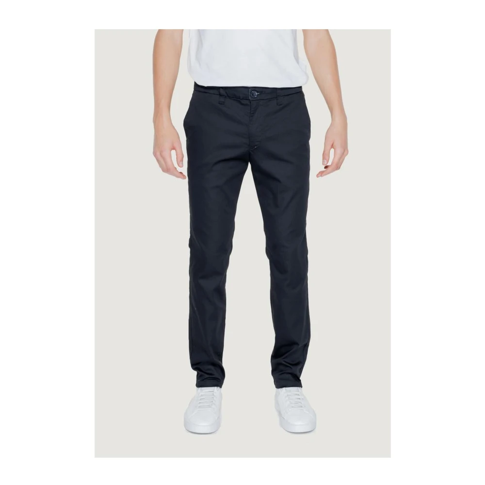 Armani Exchange Stretch Katoenmix Heren Jeans Collectie Black Heren