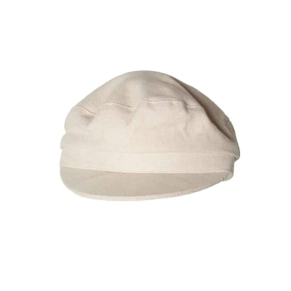 Isabel Marant Pre-owned Cotton hats Beige Dames