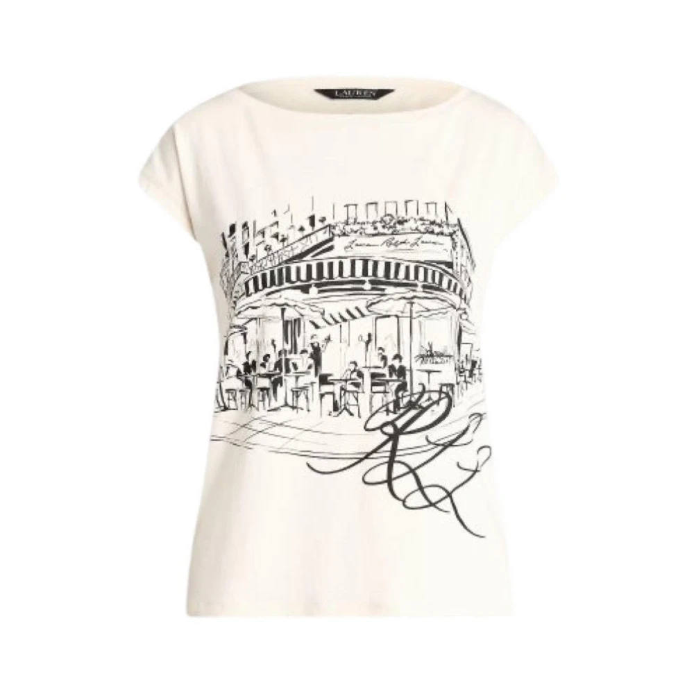 Off-White Lauren By Ralph Lauren Offwhite Grieta Short Sleeve T-Shirt T-Shirt