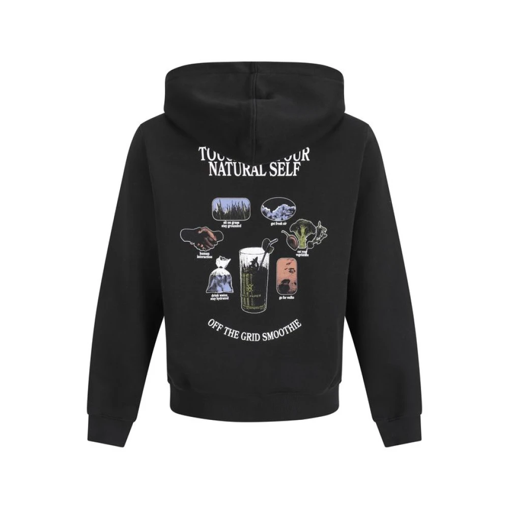 Daily Paper Smoothie Hoodie met kangoeroezak Green Heren