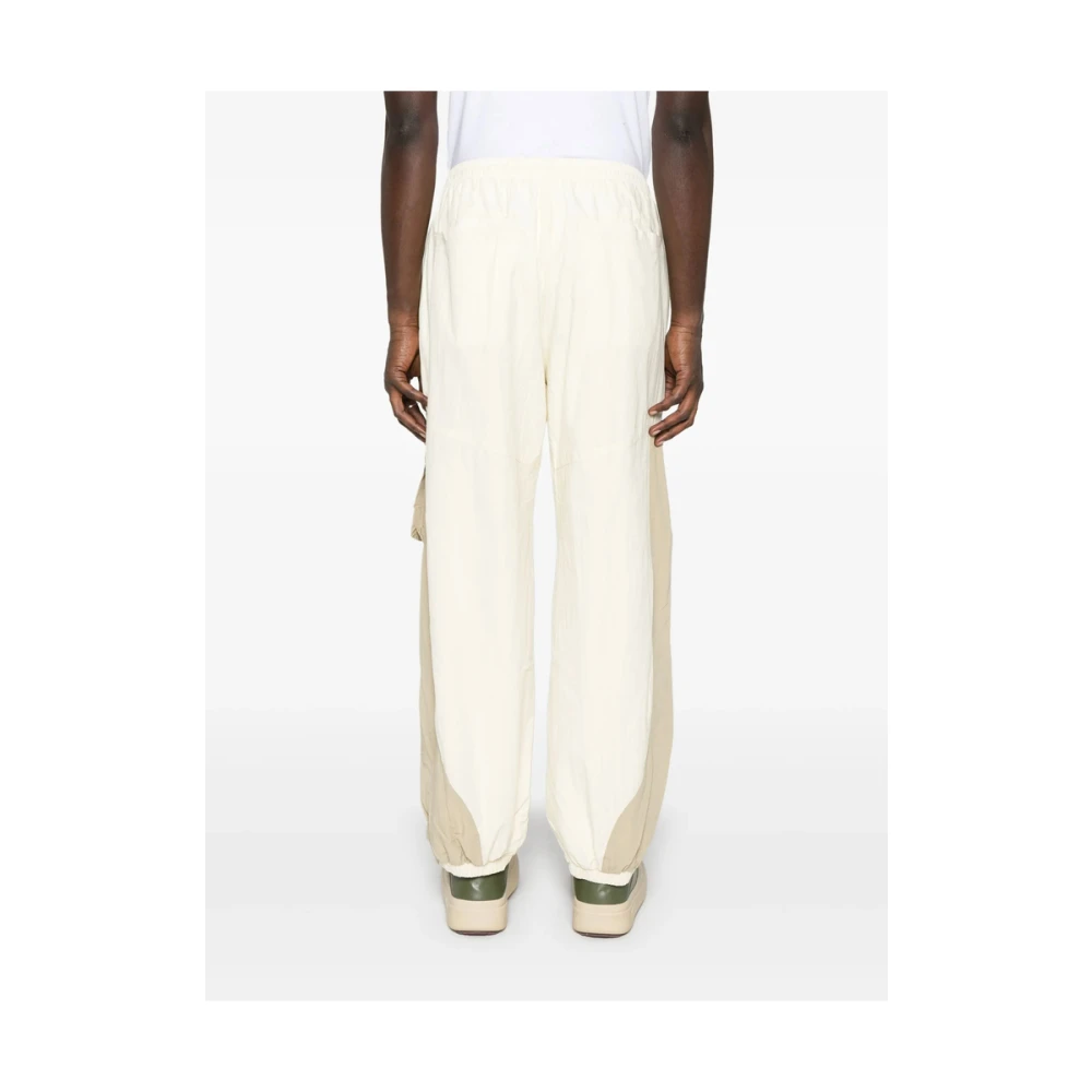 KidSuper Studios Beige Cargo Broek met Trekkoord Taille Beige Heren