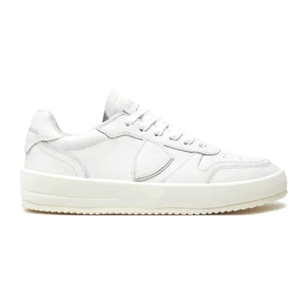 Philippe Model Women's White Sneakers, 5 Uk, Nice Low-Top Trainers