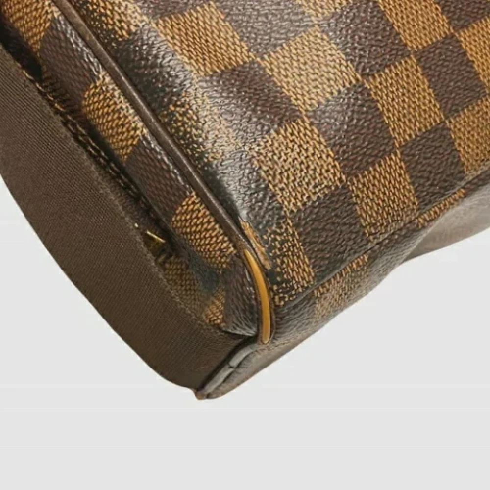 Louis Vuitton Vintage Pre-owned Fabric shoulder-bags Brown Dames