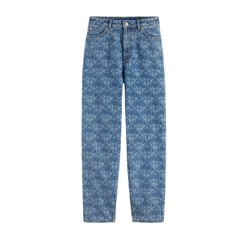 Scotch & Soda Tide Balloon Jeans Blue Dames