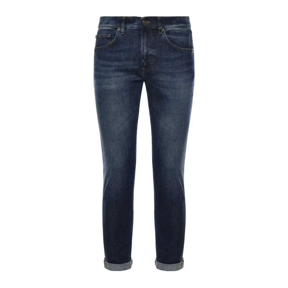 Dondup Uomo Blu Jeans Slim-Fit