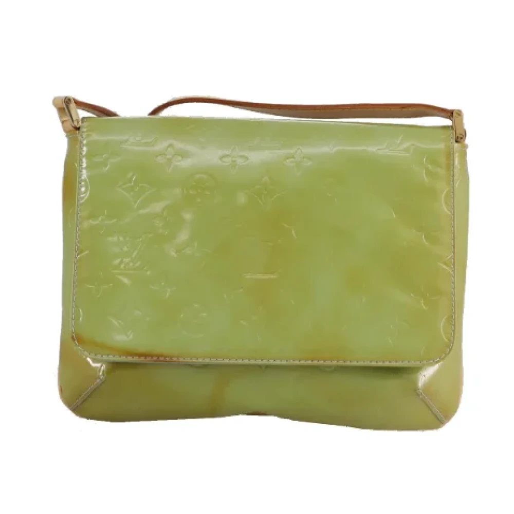 Louis Vuitton Vintage Pre-owned Leather louis-vuitton-bags Green Dames