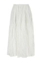 jupe-blanche-en-melange-de-polyester