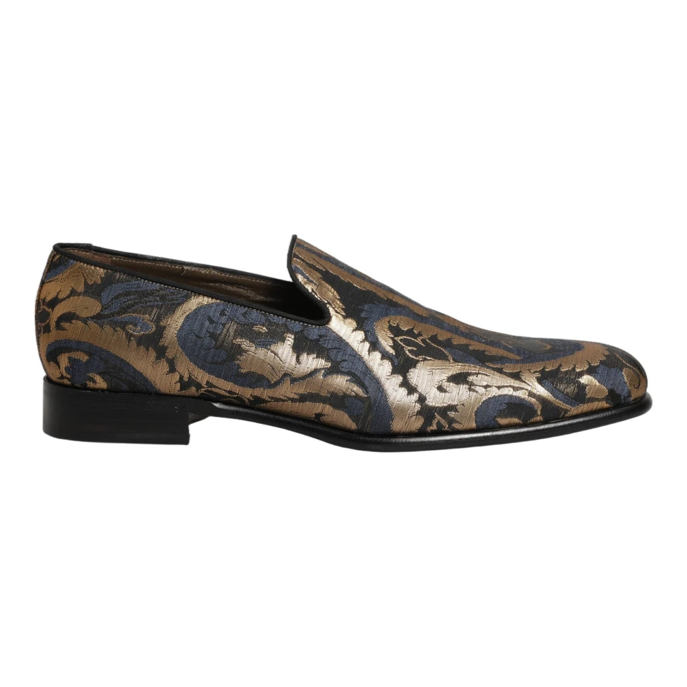Dolce & Gabbana Mannelijk Multicolor Schoenen Heren, Veelkleurig, 44 Eu, Loafers Geklede Schoenen