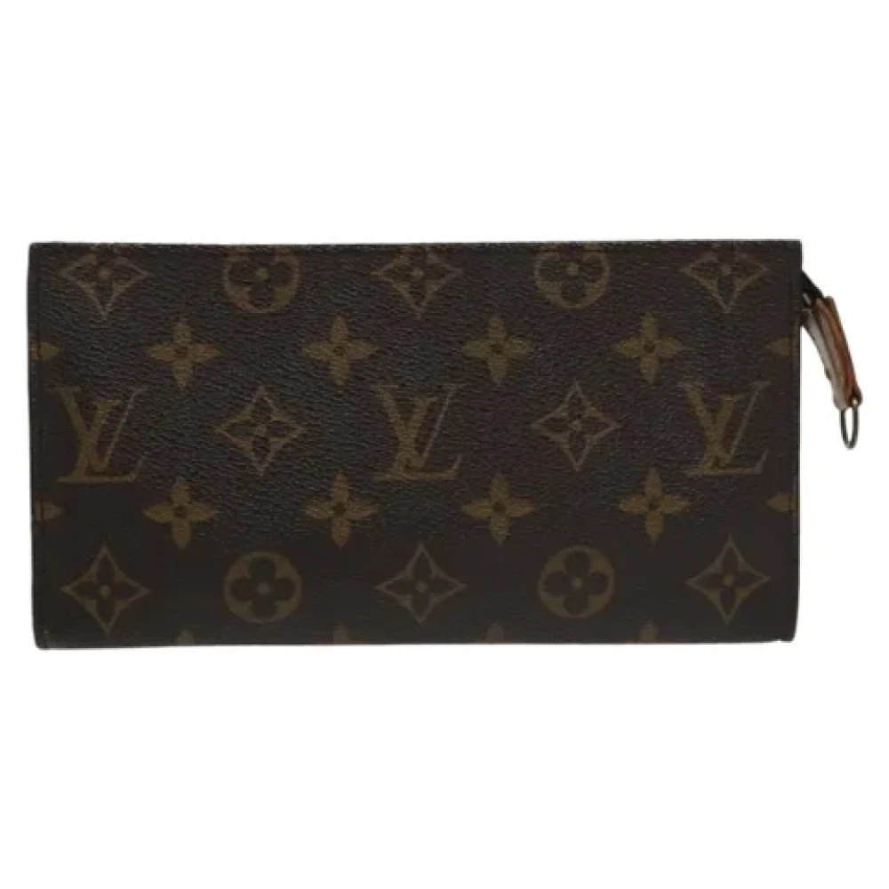 Louis Vuitton Vintage Pre-owned Canvas pouches Brown Dames