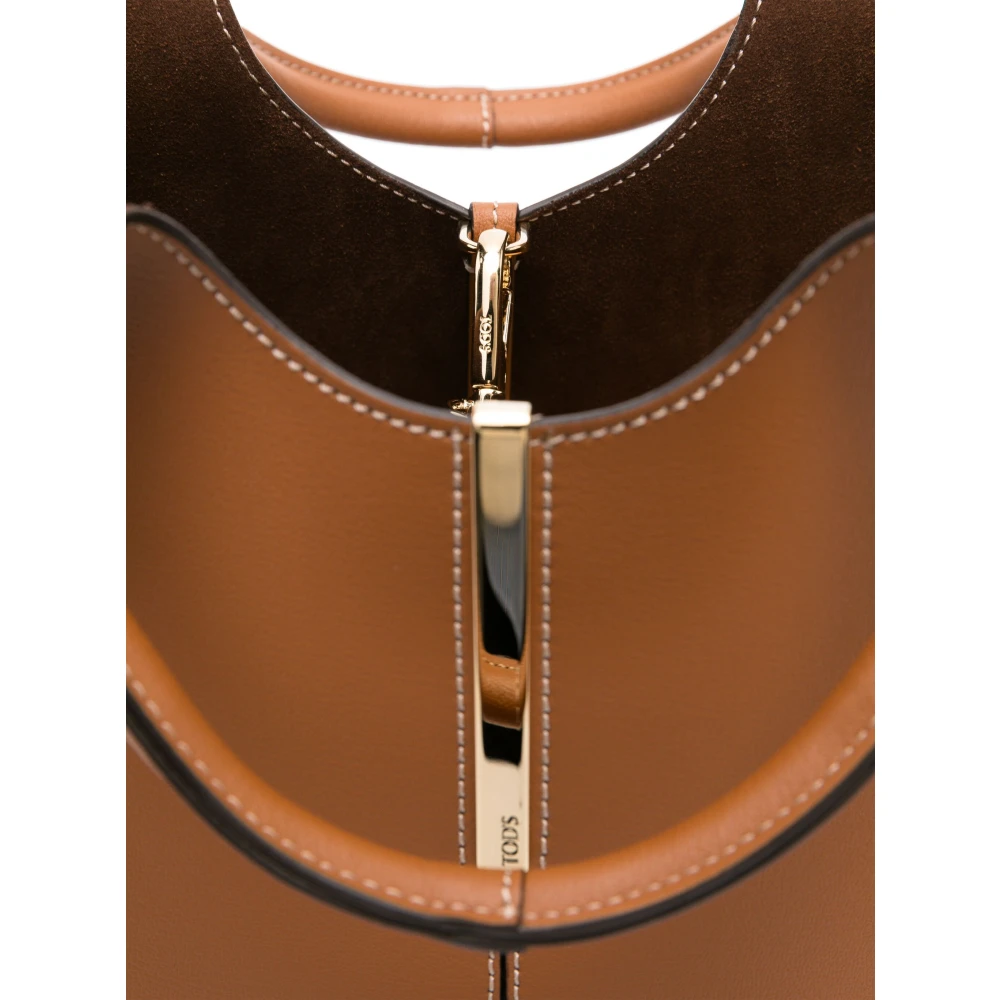 TOD'S Stijlvolle Borsa Tas Brown Dames