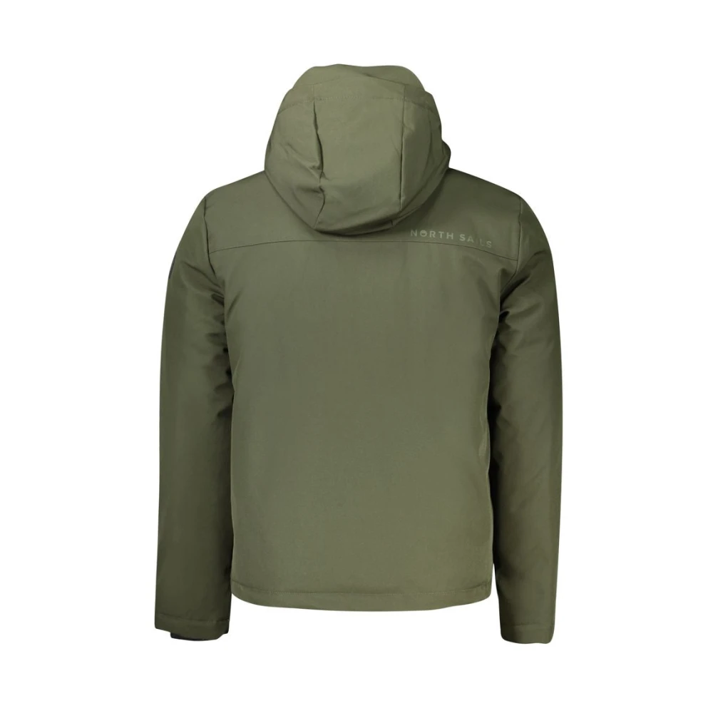 North Sails Groene Polyester Jas Green Heren