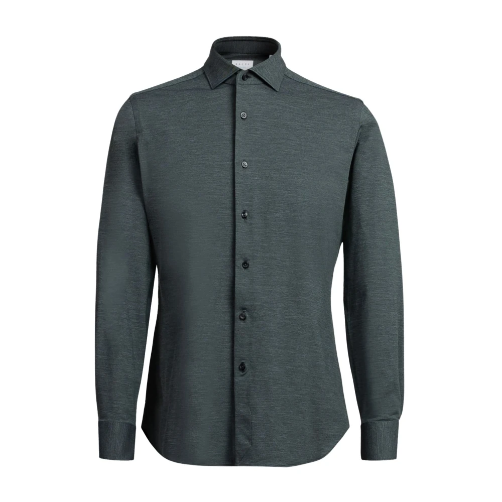 Xacus Groen Overhemd Stijlvol Green Heren