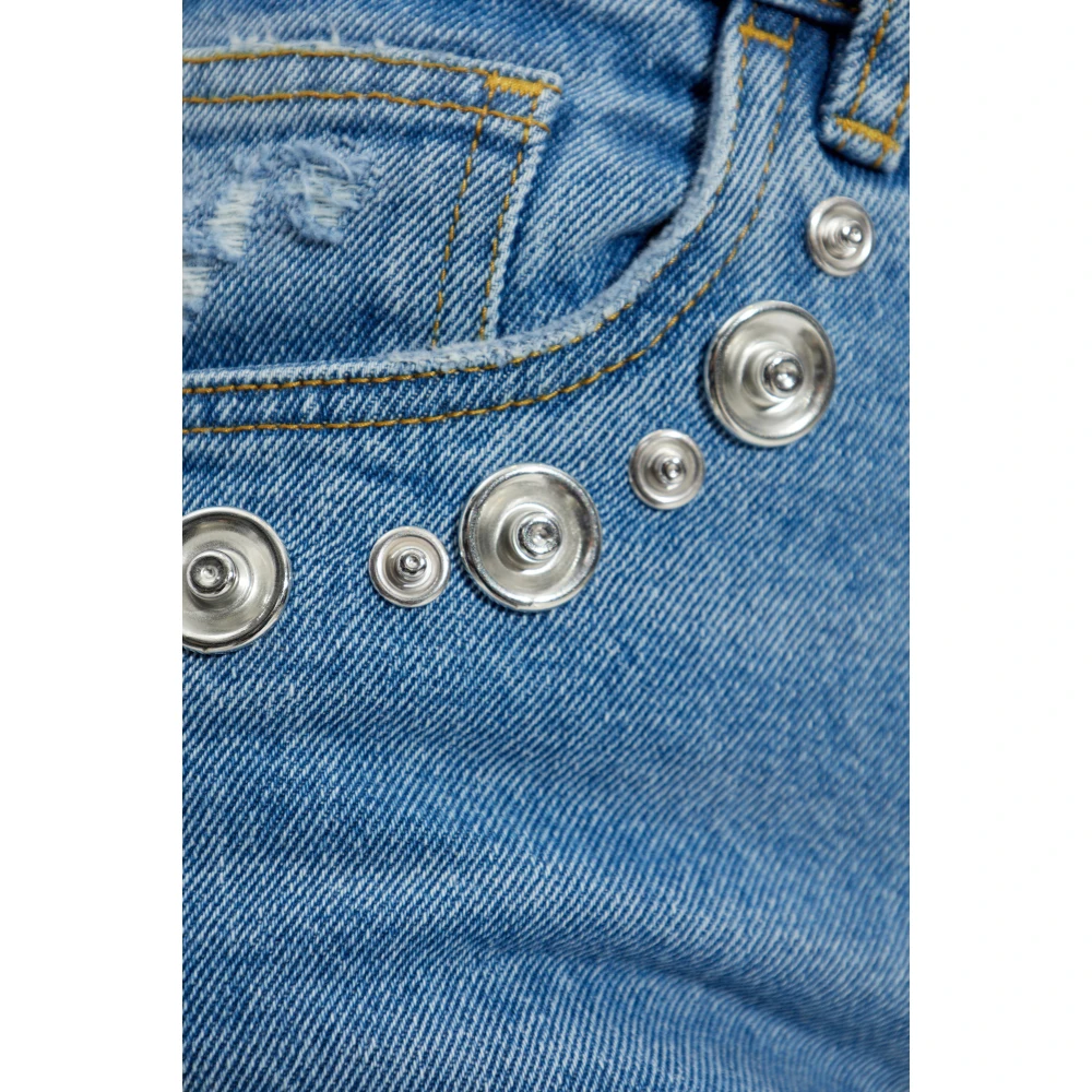 Coperni Jeans met applicaties Blue Dames