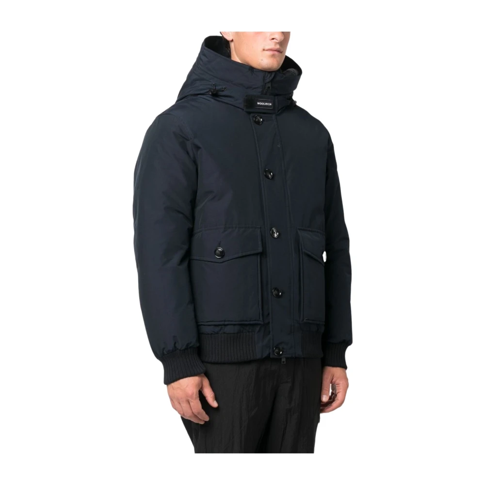 Woolrich Winter Blend Jas Blue Heren
