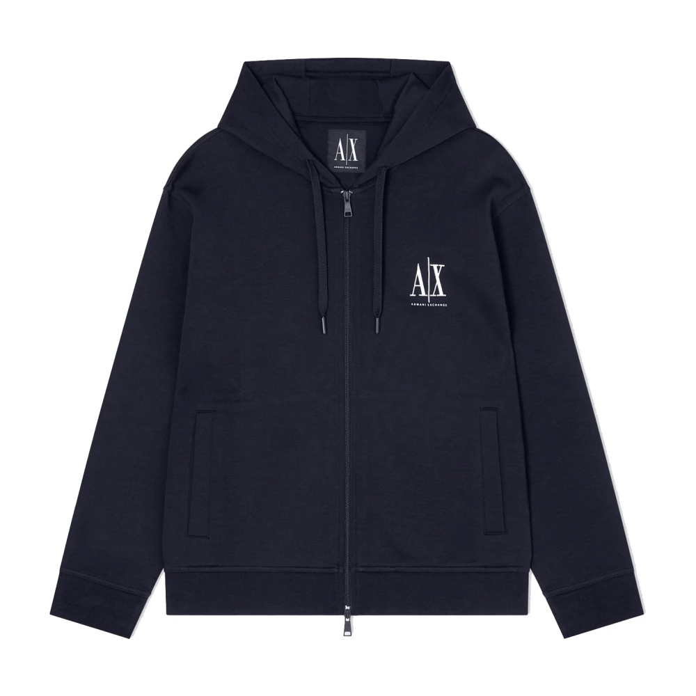 Armani Exchange Hombre Azul Sudaderas, Talla: M