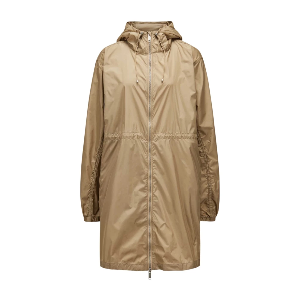 Canada Goose Beige Lume Raincoat - Female - Rain Clothing - M - Sport