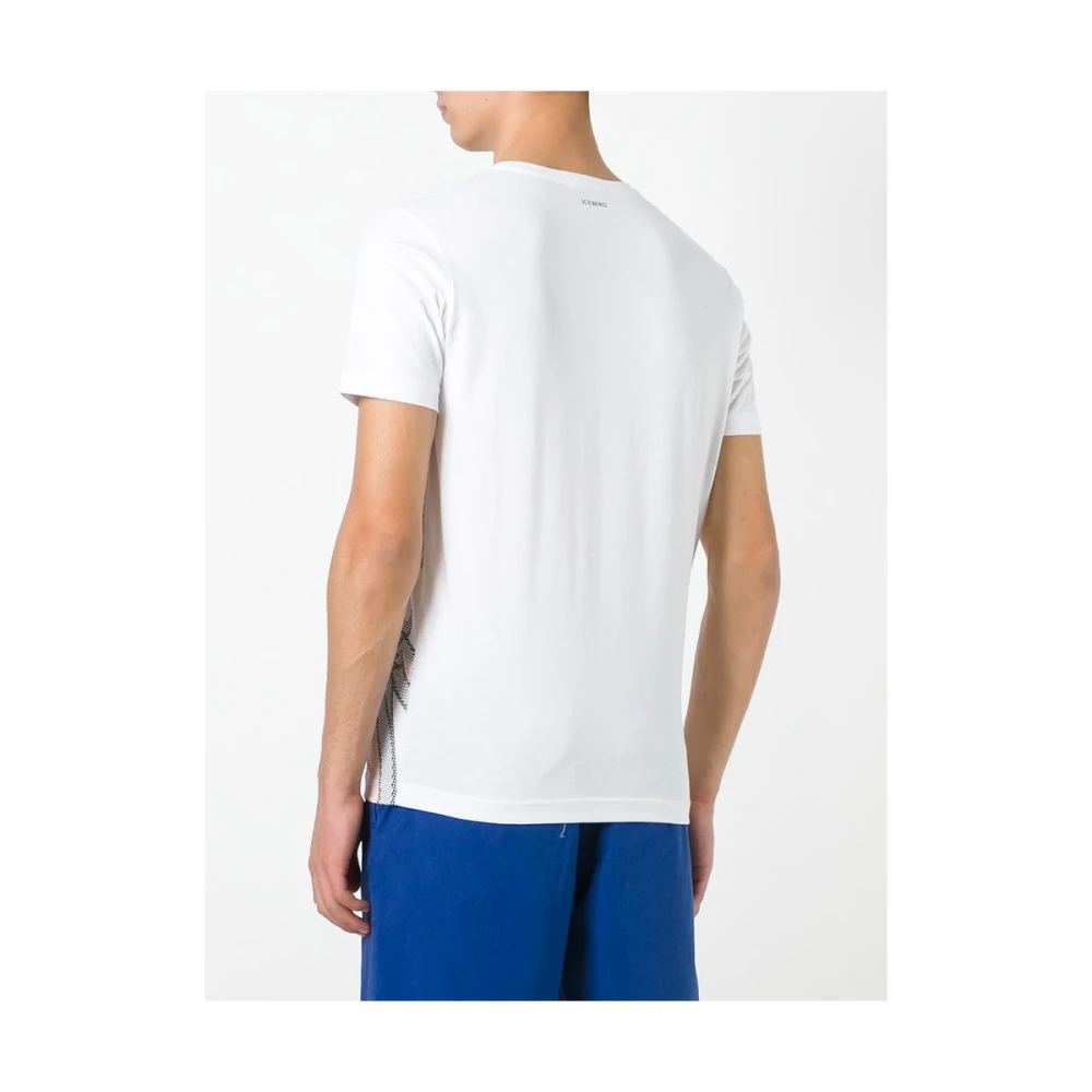 Iceberg Witte Bugs Bunny Katoenen T-shirt White Heren