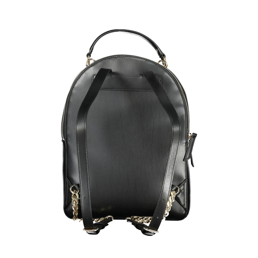 Tommy Hilfiger Zwarte Polyethyleen Rugzak Black Dames