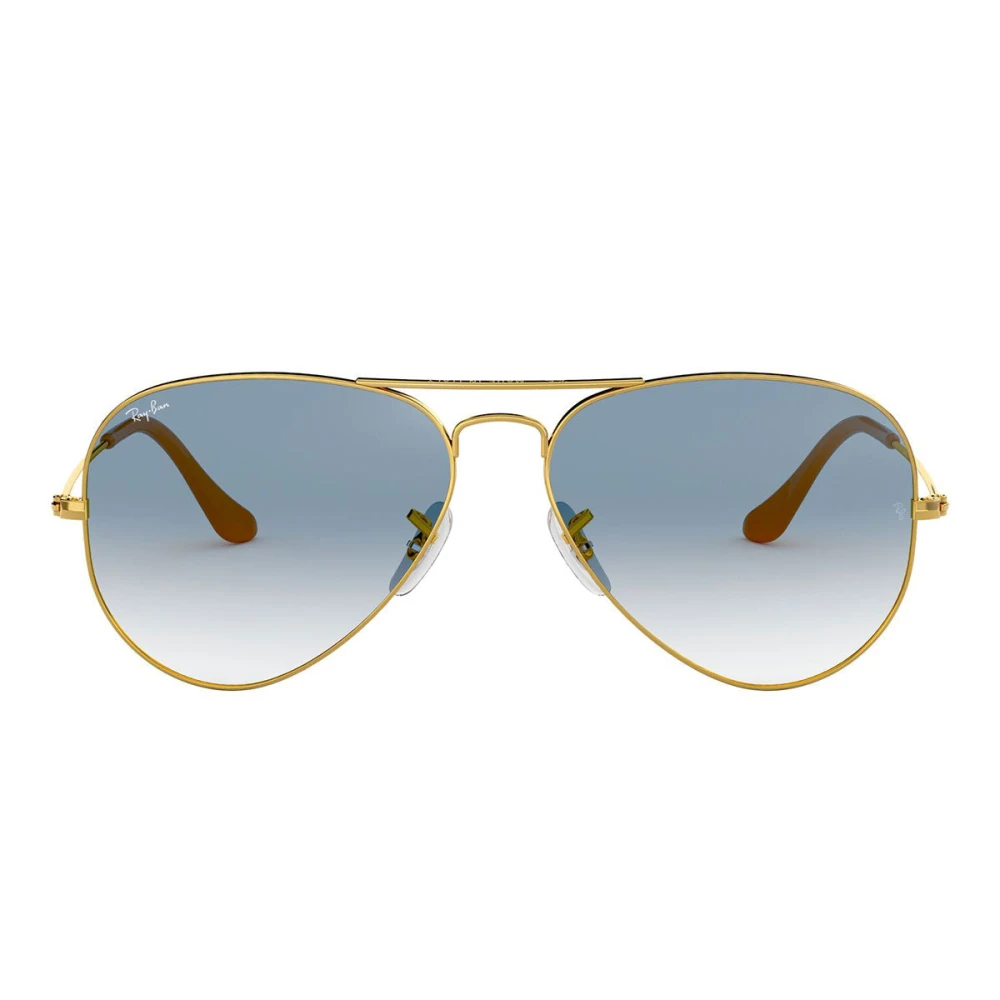 Ray-Ban Unisex Yellow Sunglasses, 58 Mm, Aviator Rb3025