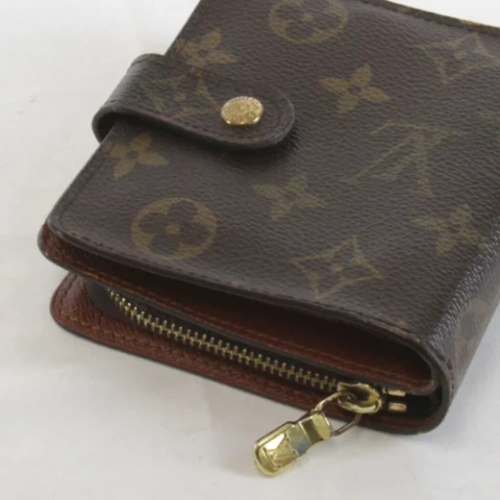 Louis Vuitton Vintage Pre-owned Canvas wallets Brown Dames