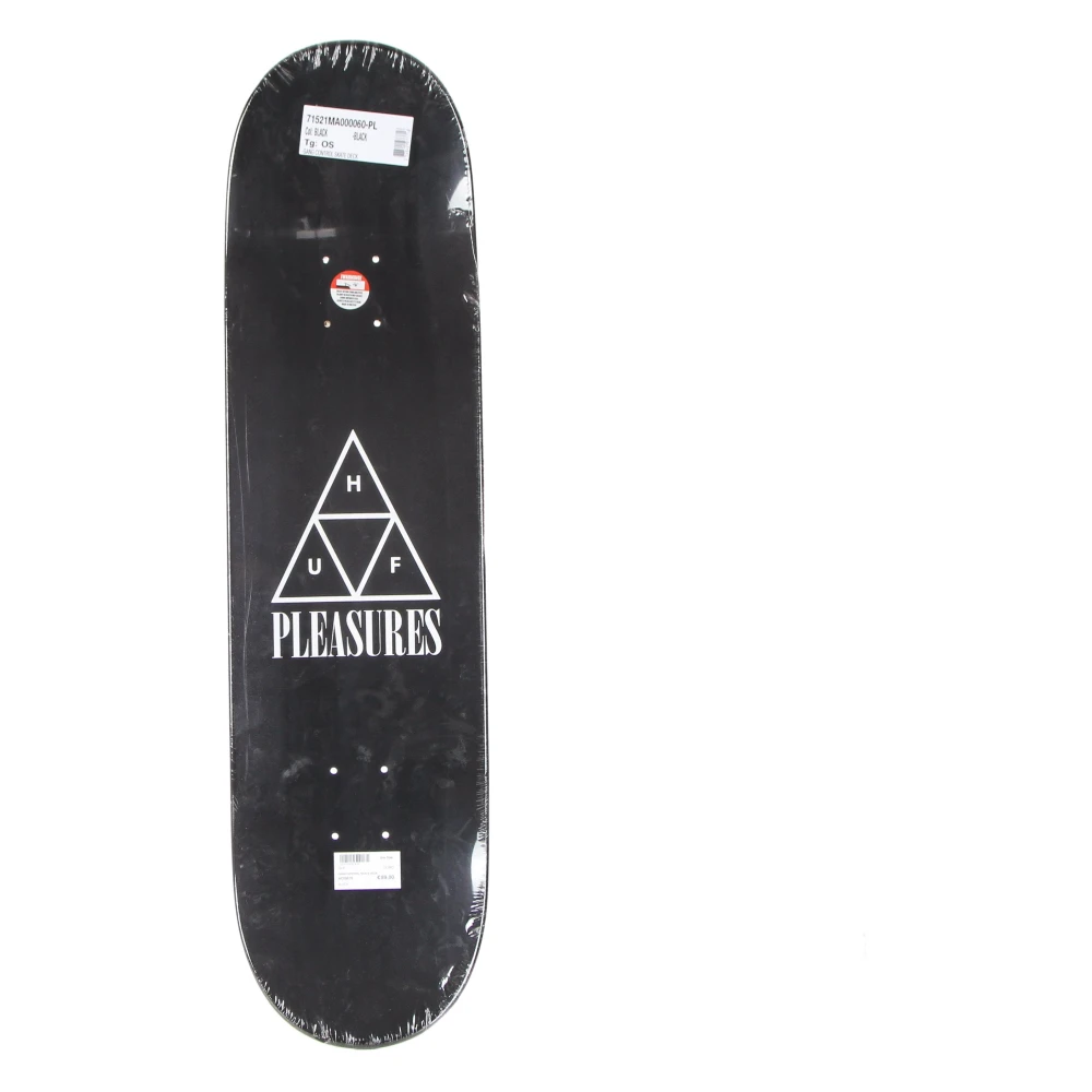 HUF Zwart Heren Skateboard Deck Collabo Model Black Heren