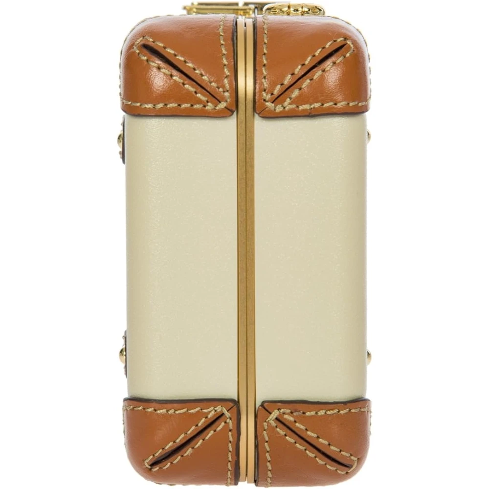 Bric's Stijlvolle Crème Accessoires Tas Beige Dames
