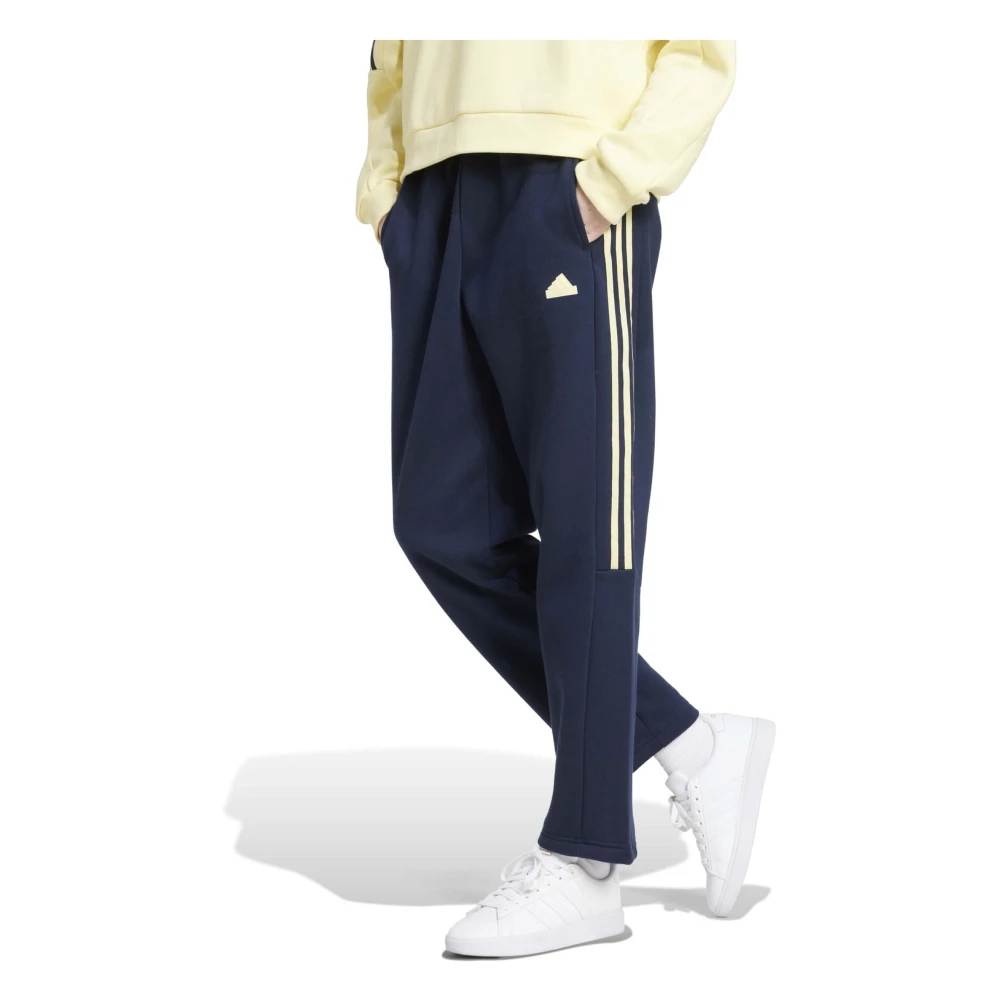 Adidas Lange broek Blue Dames