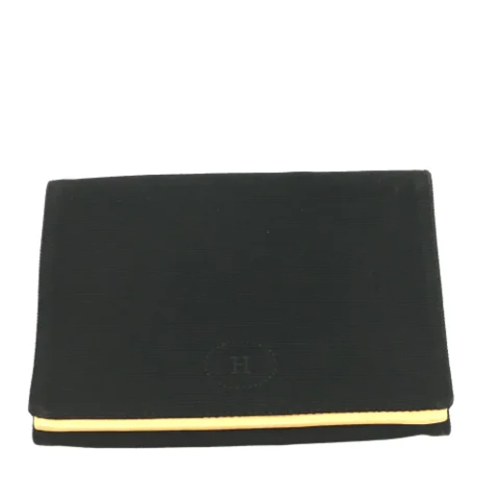 Hermès Vintage Pre-owned Fabric pouches Black Dames