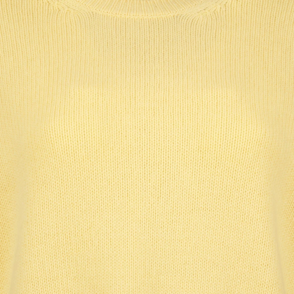 Prada Kasjmierwol Oversized Trui Yellow Dames